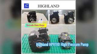 Solusi Pemanen Pompa Piston Aksial Highland HPV110 42MPa
