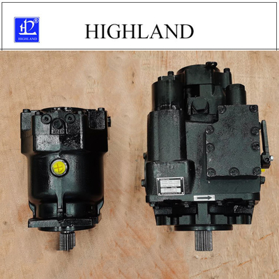 Combine harvester hidrostatik transmisi HPV130 HMF130 tata letak sederhana