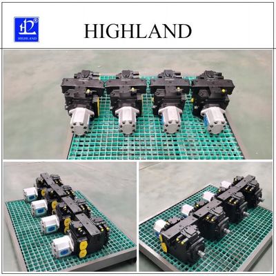 Highland Silage Harvester 90ml/R Pompa Piston Aksial Kapasitas Drive Kuat