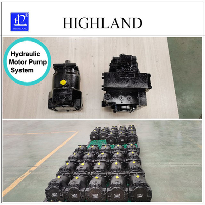 Mesin pertanian seri LPV30 Sistem Pompa Hidrolik Motor Tata letak sederhana