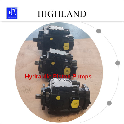 Highland 42Mpa 90ml/R Pemindahan Pompa Piston Hidrolik Kontrol Mekanis Hidro
