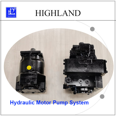 Sistem Motor Pompa Hidraulik Combine Harvester HPV200 yang Disesuaikan