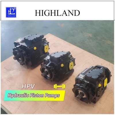 Pompa Piston Pemindahan Variabel Aksial Hidraulik Tekanan Tinggi 42Mpa
