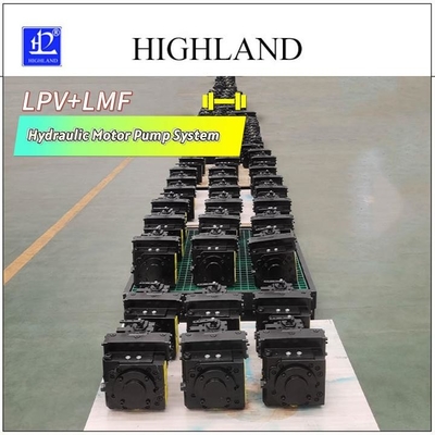 30 - 130ml/R Perpindahan Sistem Pompa Motor Hidraulik Mesin Pertanian