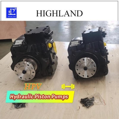 Pompa Piston Hidraulik 42Mpa Tekanan Maksimal Perpindahan Variabel Pertanian