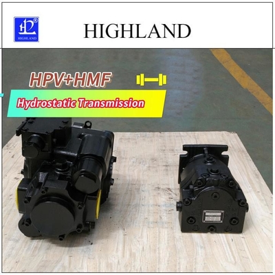 HIGHLAND Mesin pemanen gandum transmisi hidraulik hidrostatik