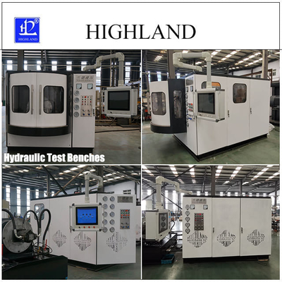 HIGHLAND Rotary Drilling Rig Bangku Uji Hidraulik 160 Kw Uji Pompa Hidraulik Dan Motor