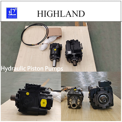 Transmisi hidraulik Pompa piston hidraulik Tekanan nominal 35Mpa