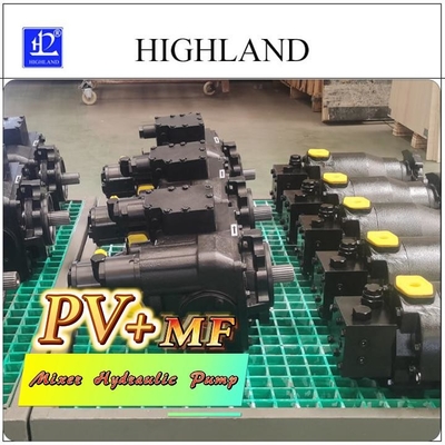 Pompa piston bertekanan tinggi Highland untuk truk pengaduk beton