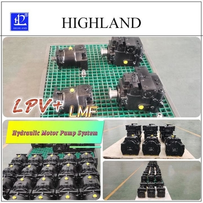 Pompa Piston Aksial Hidraulik LPV90 dengan Pompa Oli Pengisian