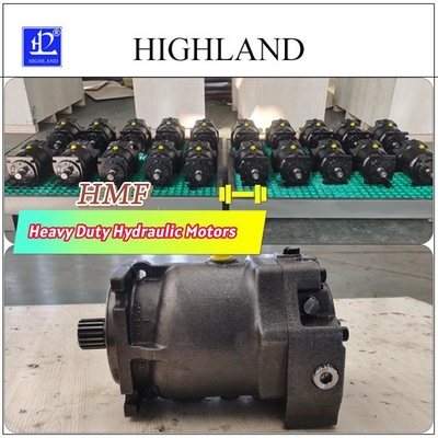 Precision Steel Production HMF90 Motor Hidraulik Kerangka besi cor Tombol tinggi