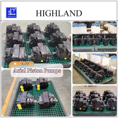 Pompa piston hidrolik dengan casing kayu lapis dengan tekanan nominal 35Mpa