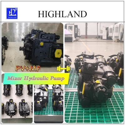 Hydraulic Oil Cement Mixer Pompa Hidraulik Dengan Tekanan Puncak 42Mpa