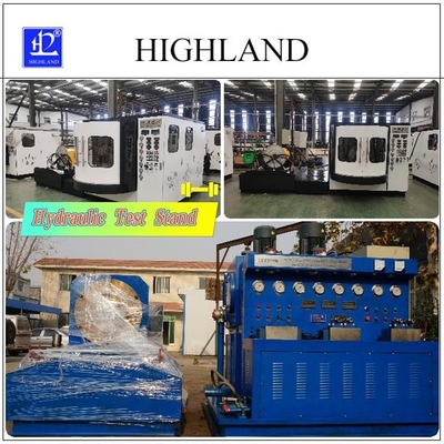 42 MPa Tekanan Stand Uji Hidraulik YST380 380 L/Min Tingkat Aliran Untuk Pengujian yang Tepat