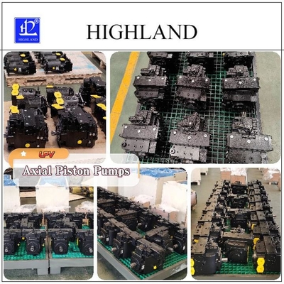 Cast Iron Hydraulic Transmission Piston Pump Untuk Warna Hitam Dengan Kapasitas Tekanan Tinggi