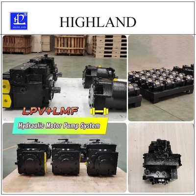 Desain Sederhana Motor Piston Hidraulik Keakuratan dan Kekuatan untuk Industri