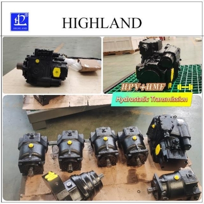 Transmisi hidrostatik Komponen besi cor Mode drive hidrolik Dalam kasus kayu lapis