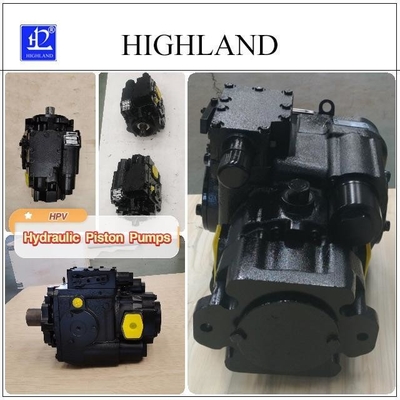 Highland 42 MPA Tekanan Maksimum Pompa Piston Hidraulik HPV110 Untuk Mesin Pengolahan