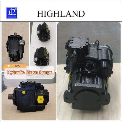 110cc/r Pump Piston Hidraulik Pemuatan Manual untuk Mobile Crusher