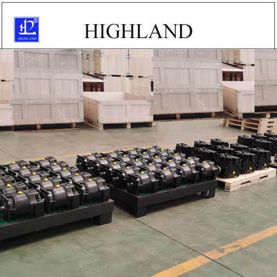 Max power 95KW Rice Harvester Sistem Motor Pompa Minyak Hidrolik Tata Letak Sederhana