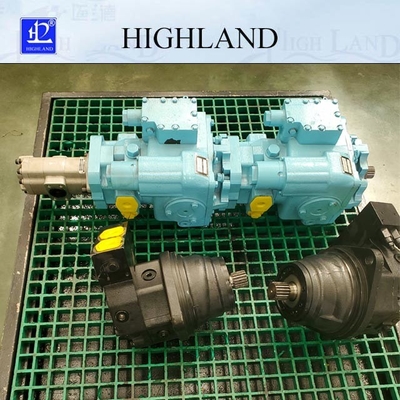 Pompa Hidrolik Pertanian Pemanen Kentang 35Mpa Pompa Variabel Piston Aksial