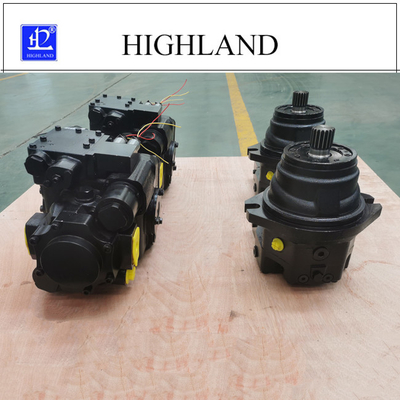 HPV110 Cast Iron Hydraulic Piston Pumps Unit Tenaga Hidrolik Mesin Pertanian