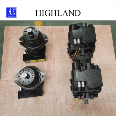 HPV110 Cast Iron Hydraulic Piston Pumps Unit Tenaga Hidrolik Mesin Pertanian