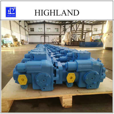 Efisiensi Tinggi 97% Tandem Pump Hidrolik Menghubungkan Gear Pumps