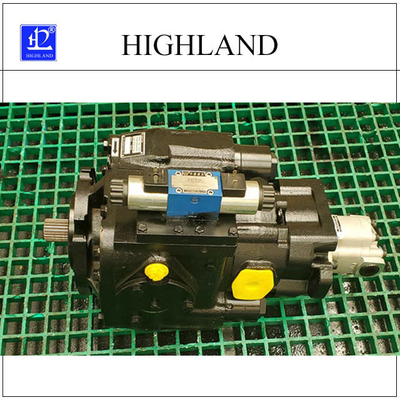 Pertanian Harvester Tandem Hidrolik Gear Pump Arah Rotasi Kiri