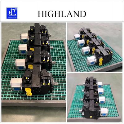 Highland Silage Harvester 90ml/R Pompa Piston Aksial Kapasitas Drive Kuat