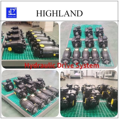 Sistem Penggerak Roda Hidrolik Pemanen Gandum PV22+MF22 Mudah Dirakit / Dibongkar