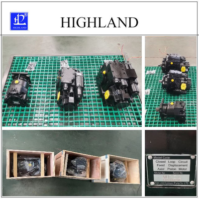 Pompa Piston Transmisi Hidraulik Highland Untuk Combine Harvester