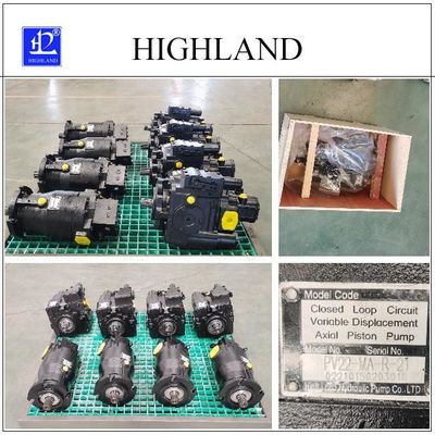 Highland High Displacement Hydraulic Beton Mixer Piston Pumps