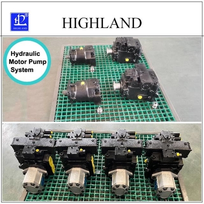 Sistem Pompa Motor Hidrolik LPV110 Torsi Tinggi 110ml/R