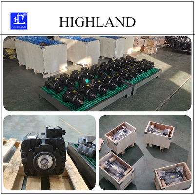 Mobile crusher Motor hidrolik tugas berat Dukungan Teknis Seumur Hidup HMF70