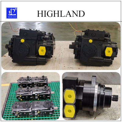 Mesin Pertanian Combine Harvester Pompa Hidrolik Piston HPV110