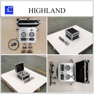 Highland MYHT-1-4 Pengukur Aliran Hidraulik Portabel Digital Tekanan 42Mpa