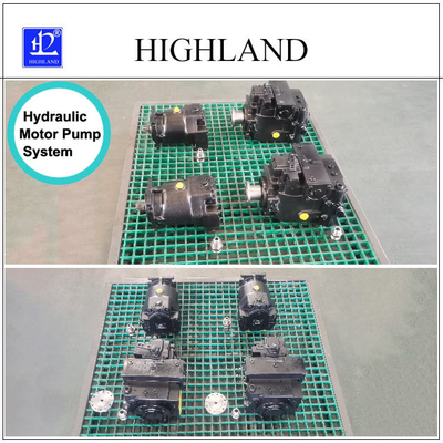 Mesin pertanian seri LPV30 Sistem Pompa Hidrolik Motor Tata letak sederhana