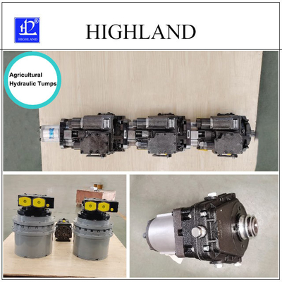 Highland High Pressure Hydraulic Piston Pump Untuk Mesin Pertanian