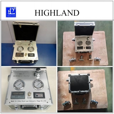 420bar Digital Hydraulic Flow Meter Tester Untuk Mesin Konstruksi Aliran 500L/Min