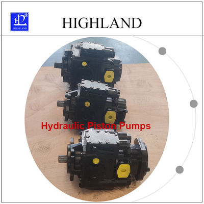 Highland 42Mpa 90ml/R Pergeseran Pompa Piston Hidraulik Kontrol Mekanis