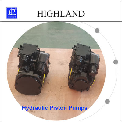 Highland 42Mpa 90ml/R Pergeseran Pompa Piston Hidraulik Kontrol Mekanis