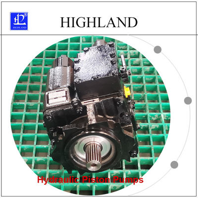 Highland 42Mpa 90ml/R Pergeseran Pompa Piston Hidraulik Kontrol Mekanis