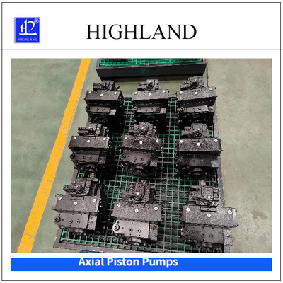 Highland LPV90 Hidrolik Pemindahan Variabel Pompa Piston Aksial 42Mpa
