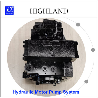 Sistem Motor Pompa Hidrolik Pemanen Padi Disesuaikan LPV90