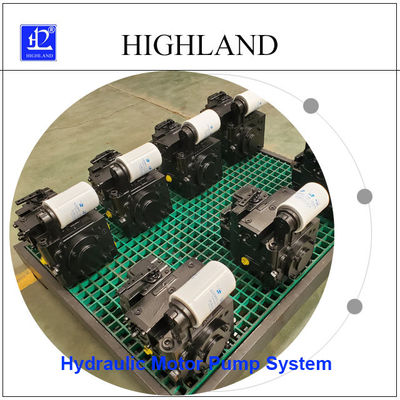 Sistem Pompa Motor Hidrolik Mesin Pertanian Disesuaikan LPV130