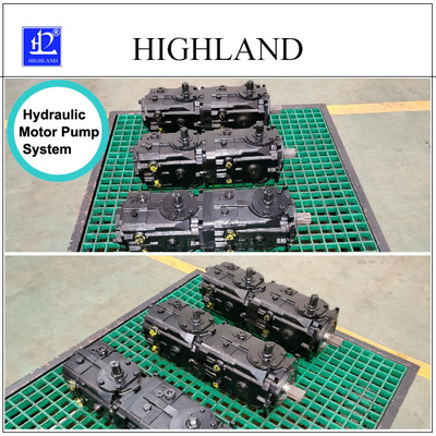 Sistem Pompa Motor Hidrolik Mesin Pertanian Disesuaikan LPV130