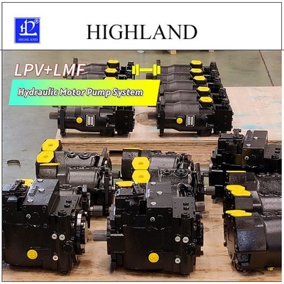 LPV90 Combine Harvester Overload Test Kustomisasi Sistem Pompa Motor Hidraulik