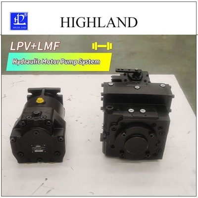 Sistem motor pompa hidrolik mesin silase seri HPV70