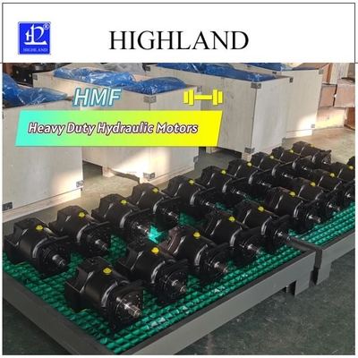 Motor Hidraulik Tugas Berat HMF70 Untuk Penghancur Seluler Dengan Perumahan Besi Cor